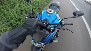 GSX-S750 - Revis&atilde;o de 12.000 km e coloquei LED