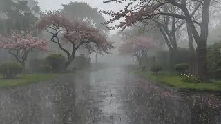 Relaxing Rain Sounds with Soft Cozy Ambience for Deep Sleep, Meditation and Stress Relief
