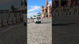 Damas на Красной площади в Москве #узбекистан #ташкент