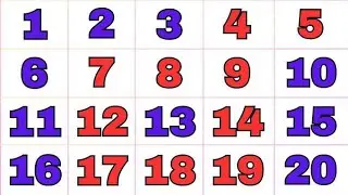 Counting Numbers 1 to 20 | Learn Numbers for Kids | English Counting 🔢
