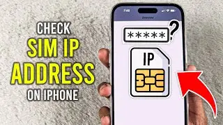 How to Check SIM IP Address on iPhone - 2025