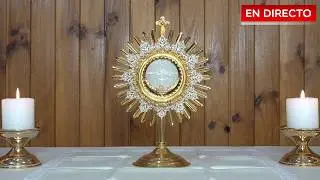 Adoración Eucarística en silencio. Una hora con el Señor expuesto🔥¡Dios me llena de Vida!
