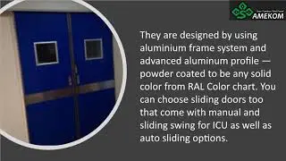 Get Quotes for the Best Quality ICU Doors