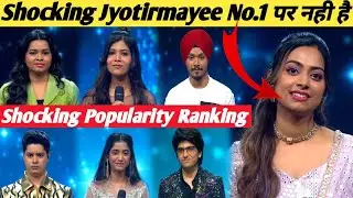 Indian Idol 16 Shocking Popularity Ranking | Jyotirmayee Nayak Out Of No.1 Position | Who Is No.1? 