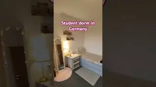 Экскурсия по студенческому общежитию в Германии✨ #germanyvlog #studyingermany #indianstudentinger...