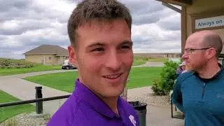 Kansas State Wildcats senior Jeremy Gandon in advance of NCAA Regional in Athens