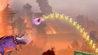 Rayman Legends Castle Rock map with full point c: