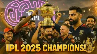 RCB Wining Song IPL 2025 का | Virat Kohli की कप्तानी में इतिहास! 🏆❤️ #RCBWin