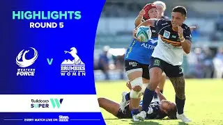 2023 Super W Round 5: Force vs Brumbies Highlights