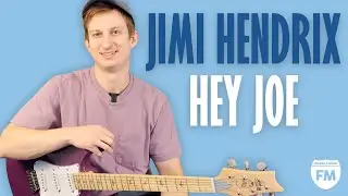 Hey Joe - Jimi Hendrix - Intro + Verse - Playthrough + Explanation TABS #jimihendrix #heyjoe #guitar
