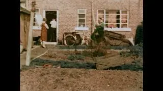 1960's 8mm Cine Film: Domestic scenes, Bangor Street, Chaddesden Derby