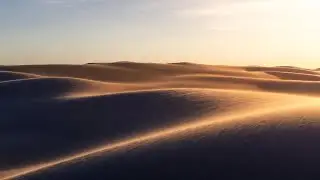 Desert Night Wind Sleep Music | 1 Hours Deep Calm Ambient Soundscape
