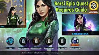 Sersi Epic Quest Requirements Full Guide And How To Complete Sersi Epic Quest - Marvel Future Fight