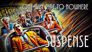 Suspense | Classic Radio | The One Way Ride to Nowhere | Alan Ladd | 4K