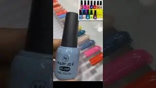 Mary jo k  gel coat nail polish