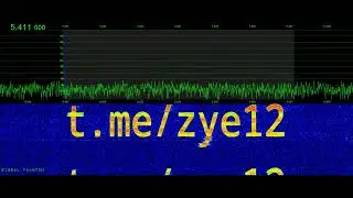Russian Super Pirate E12 Sends Telegram URL 5411 kHz | Signal Phantom