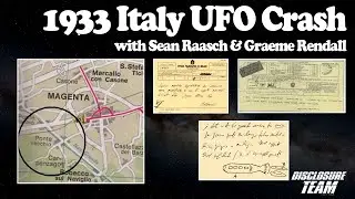 1933 Italy UFO Crash with Sean Raasch & Graeme Rendall