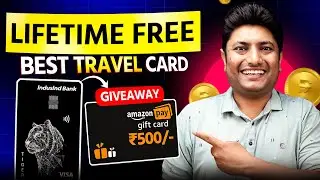 Best Travel Credit Card 2025 | IndusInd Tiger Credit Card Review | Lifetime Free Credit Card
