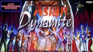 1UP Wednesday Arcade: Обзор/Геймплей Asian Dynamite | Sega Naomi Hidden Gem Beast From The East!