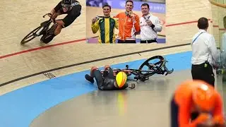 Ollie Wood SLAMS Netherlands Rider After HEADBUTT and Crash in Madison Final