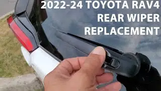 2022-2025 Toyota Rav4 Rear Wiper Replacement.