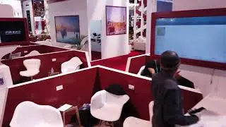 CES 2020 Las Vegas Convention Center walk through in HD