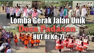 Lomba Gerak Jalan Unik Desa Padasan