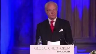 Global Child Forum 2015 - H.M. King Carl XVI Gustaf