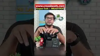 Crossbeats Ignite Atlas Smartwatch & Crossbeats CURV Earbuds Limited Combo Deal ⚡⚡