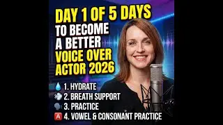 5 Days to Become a Voice Actor