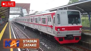 🔴 PERJALANAN PERDANA NAIK KERETA KE STASIUN JATAKE LEBAK! Review Stasiun Terbaru di BSD Lebak Banten