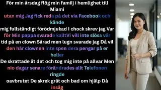 På min årsdag flög min familj i hemlighet till Miami utan mig  jag fick veta det på Facebook