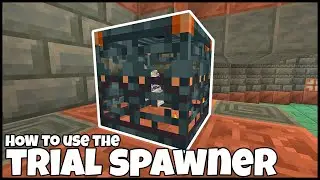 How To Use TRIAL SPAWNER In MINECRAFT