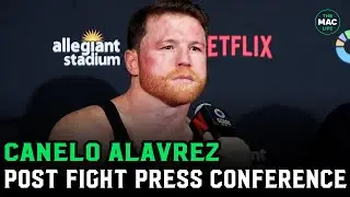 Canelo Alvarez on Terence Crawford: &ldquo;He&rsquo;s way better than Mayweather&rdquo; | Post Fight Press Conference