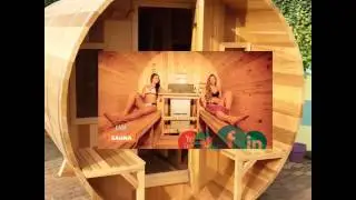 Mobile Barrel Sauna Scandinavian Spa Delivery Casa de sauna In Ontario! HD
