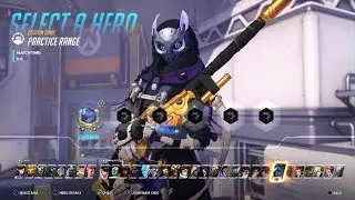 [PS5] NEW Night Owl Ana Skin Gameplay with Golden Gun! OW Anniversary Remix Vol. 2