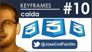 Keyframe CSS - 10 Caida @JoseCodFacilito
