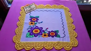 Punto de Cruz, a iniciar las clases primeras puntadas 🌷🌻