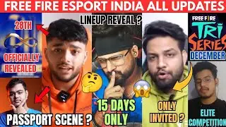Lidoma Official Revealed Schedule & Location 😍 Tri Series Invited & When😧 Fozyajay Told TG Official 