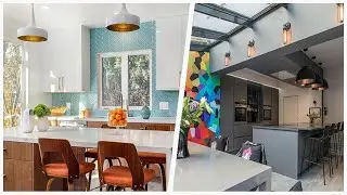 75 Green Gray Floor Kitchen Design Ideas You'll Love 🌈