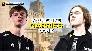 KYOUSUKE ТАЩИТ DONK В ВЫСОКОМ ELO! ВСЕ РАКУРСЫ И ГОЛОСОВАЯ СВЯЗЬ FACEIT PUG (Mirage)
