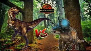 Triceratops VS Tyrannosaurus Rex - Duelo Prehistórico -