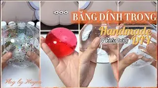 Ver. Chi tết 4 c&aacute;ch l&agrave;m quả b&oacute;ng từ cuộn băng d&iacute;nh trong suốt #huyendiy #diy #huyendiyofficial