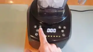 JR Ultra Touch 3 Quantum, Brushless motor blender review, crushing ice into snow