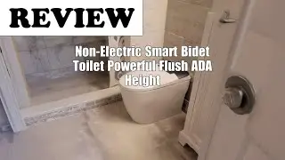 CASTA DIVA CD-W10V Non-Electric Smart Bidet Toilet Review: 1000g Flush, ADA Height, Soft Close 2025