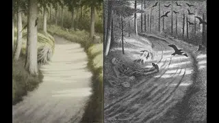Theodor Kittelsen - Hakkespett (1913) / Fattigmannen (1895)