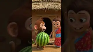 monkey hero brings home a giant watermelon the jungle! As soon #gtyapıyorum#gta6trailer #billiwala