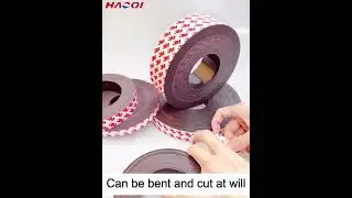 Rubber Neodymium Adhesive Flexible Magnet Strip Magnetic Tape