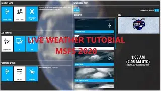 Live Weather Tutorial MSFS 2020