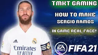 FIFA 21 - How To Make Sergio Ramos - In Game Real Face!